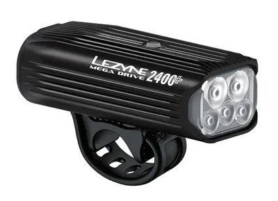 Переднє світло LEZYNE MEGA DRIVE 2400+ FRONT, Чорний, 2400 люмен 4710582 551628 фото