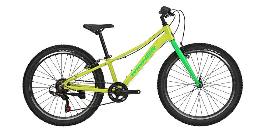 Велосипед WINNER CANDY 24 (2024), Жовтий 24-242 фото
