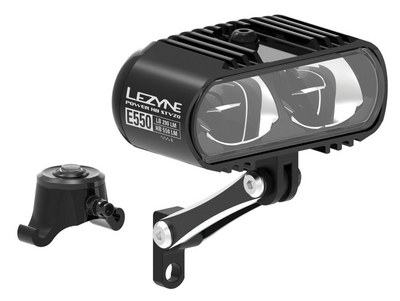 Переднє світло для електровелосипеда LEZYNE EBIKE POWER HB STVZO E550, Чорний, 800 люменів 4712806 003265 фото