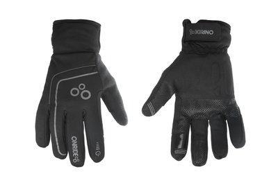 Демісезонні рукавички ONRIDE Natty чорні XS 6936116100887 фото
