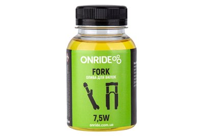 Олива для вилок ONRIDE Fork 7,5W, 150 мл 6936116100795 фото