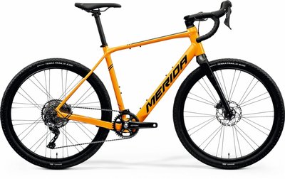 Велосипед MERIDA eSILEX+600, S (49), ORANGE (BLACK) 6110915070 фото