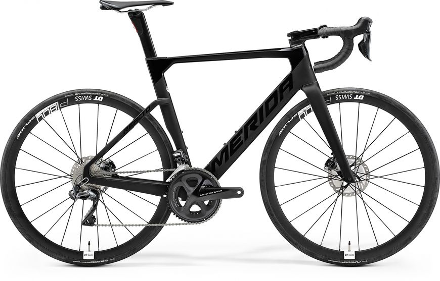 Велосипед MERIDA REACTO 7000-E XL (59) GLOSSY BLACK/MATT BLACK 6110885393 фото