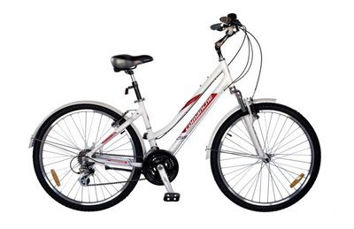 Велосипед Comanche Holiday L, рама 16, белый-красный" 28247 фото