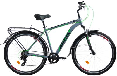 Велосипед ARDIS CTB 28 AL "COLT", 17", Зелено-сірий 02581 фото