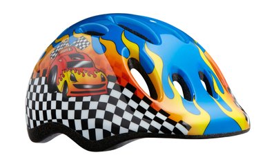 Шлем детский Lazer MAX+, гоночная машина, (49-56 см) 3716015 фото