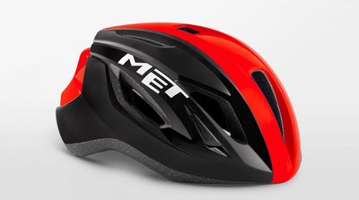 Шлем MET Strale Black Red Panel | Glossy 56-58 см 3HM 107 CE00 M NR3 фото