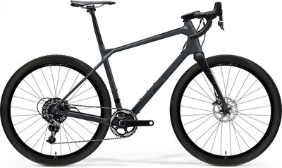 Велосипед MERIDA SILEX+ LIMITED, L, MATT DARK SILVER (GLOSSY BLACK) A62211A 03489 фото