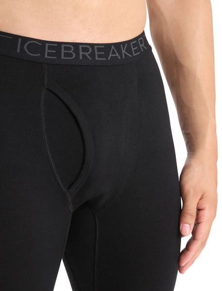 Термоштаны Icebreaker 200 Oasis Leggings wFly MEN BLACK S 104 370 001 S фото