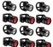 Набір заднього і переднього світла Lezyne Femto Drive Box Set Pair, (7 lumen), чорний Y10, 6+6 штук 4712805 980437 фото 1