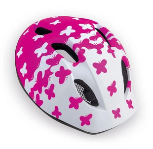 Шолом MET SUPERBUDDY CE WHITE PINK BUTTERFLIES | MATT M (52-57) 3HELM 19 MO PF фото