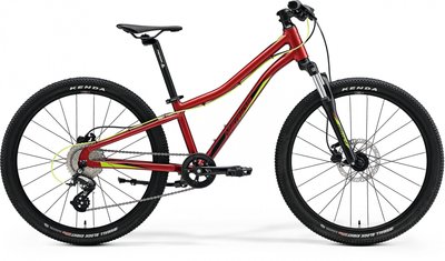 Велосипед MERIDA MATTS J.24, UN (11), SILK RED (GREEN/BLACK) A62211A 02037 фото