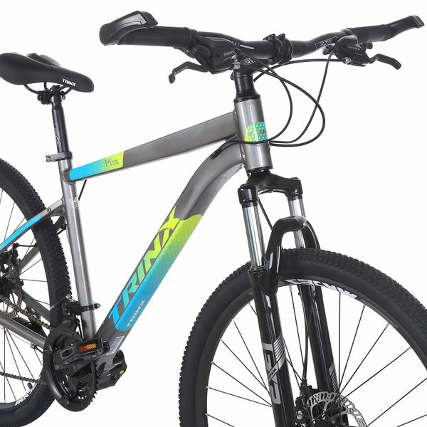Велосипед 27.5" Trinx M116 Elite рама 20" 2022 сірий 10700174 фото