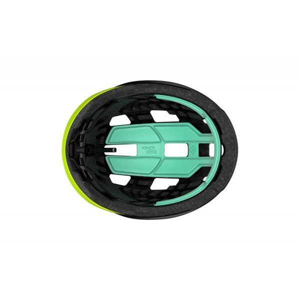Шлем Lazer Tonic KinetiCore, черный/неоновый желтый, M (55-59см) 3710711 фото