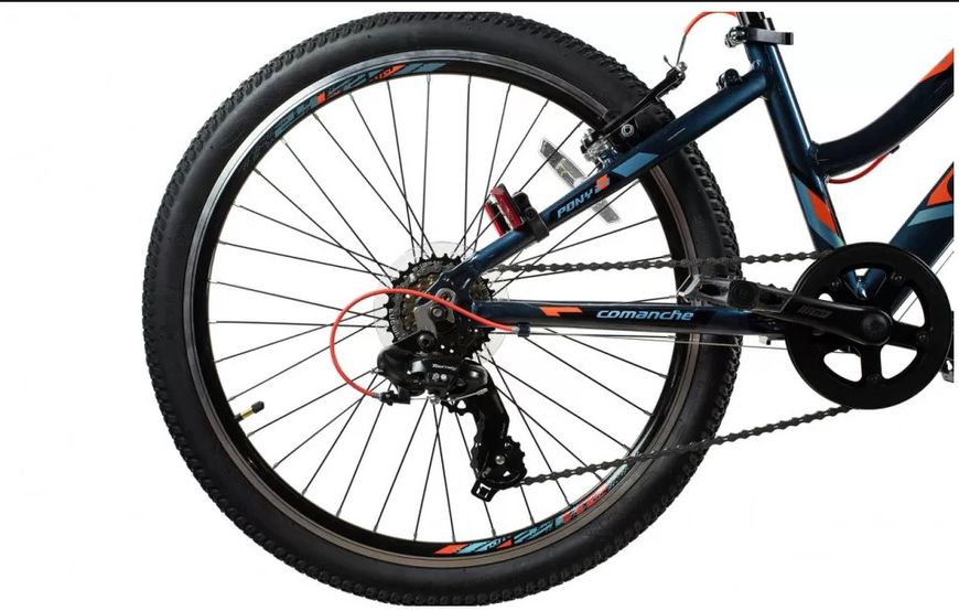 Велосипед COMANCHE PONY M 12.5" BLU-ORG 1000170 фото