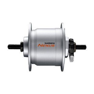 Втулка задняя планетарная Nexus DH-C3000-3N-NT, 6V 3.0W, 36H, 100X140MM, на гайках, E2 TERMINAL, W/SM-DH10, серебристый EDHC30003NNASG фото