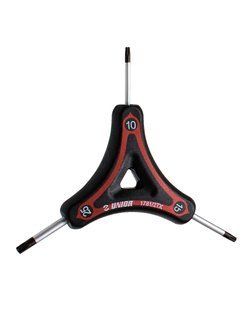 Ключ тристоронній із профілем TORX 10x15x25 Red Unior Tools Y torx wrench 624911-1781/2TX-US фото