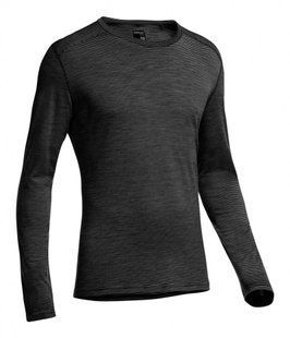 Термокофта Icebreaker BF 200 Oasis LS Crewe Mens black/snow S 101 385 001 S фото
