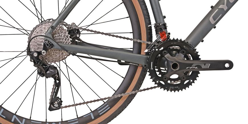 Велосипед CYCLONE GSX (2024), 54, Фіолетовий 24-001 фото