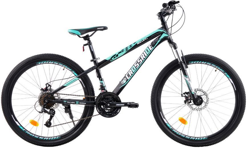 Велосипед CROSSRIDE Bullet 2.0, 26", Бірюзовий 02911 фото