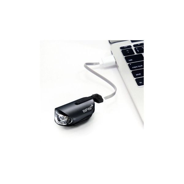 Світло переднє і заднє Infini Olley 4F, USB, 100/20Lm 455068 фото