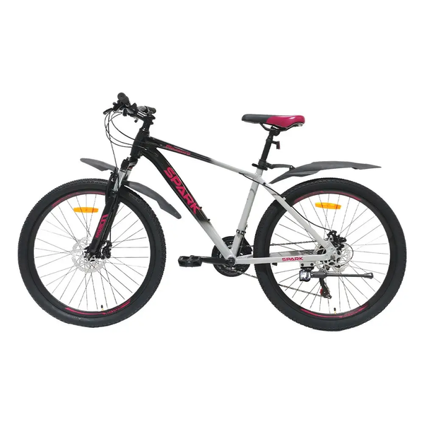 Велосипед SPARK PLEASURE M, Gray with black 222952 фото