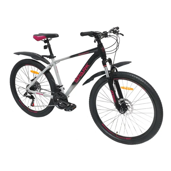 Велосипед SPARK PLEASURE M, Gray with black 222952 фото