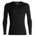 Термофутболка с длинным рукавом Icebreaker 200 Oasis LS Crewe Black XL 104 365 001 XL фото 1