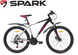Велосипед SPARK PLEASURE M, Gray with black 222952 фото 1