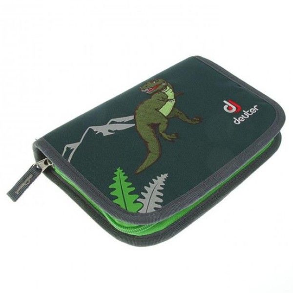 Набір Deuter OneTwoSet - Sneaker Bag колір 2018 forest dino (3830116 OneTwo; 3890115 Sneaker Bag; 3890215 Chest Wallet; 3890416 Pencil Pouch; 2890315 Pencil box) 3880017 2018 (SET) фото