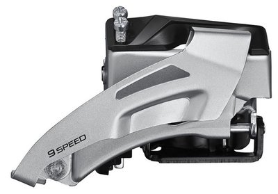 Перемикач передній Shimano FD-M2020 ALTUS 2X9, TOP-SWING, 34.9/31.8/28.6мм адапт, універс.тяга, для 36зуб EFDM2020TSX4 фото