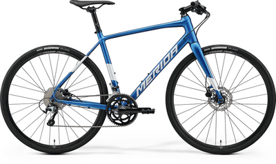 Велосипед MERIDA SPEEDER 300, M, SILK BLUE (WHITE), 2024 A62411A 00046 фото