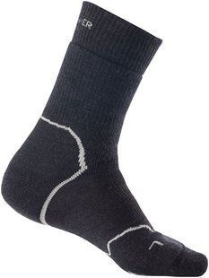 Термошкарпетки Icebreaker Hike+ Heavy Crew MEN Jet HTHR/Twister HTHR/Black XL (47-49) 100 740 K50 XL фото