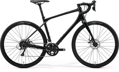 Велосипед MERIDA SILEX 200, S (47), GLOSSY BLACK (MATT BLACK) A62211A 00466 фото