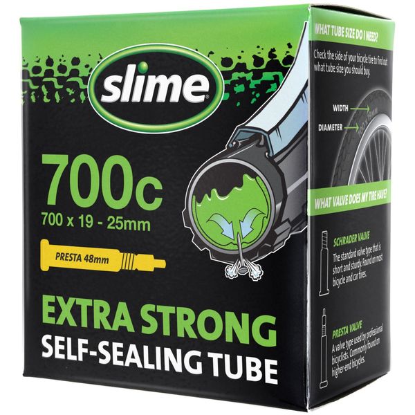 Камера з герметиком Slime Smart Tube 700 x 19 - 25 мм FV 30061 фото