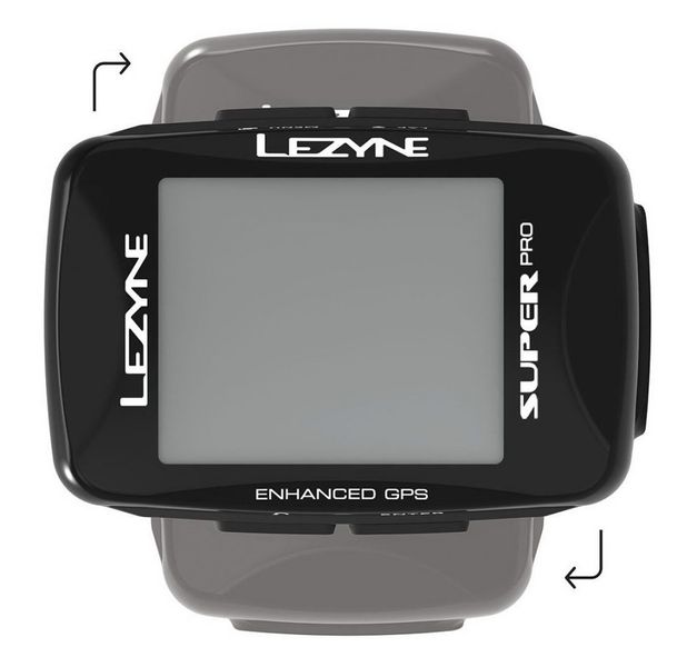 Велокомп’ютер Lezyne Super PRO GPS HRSC Loaded, чорний 4712806 002855 фото