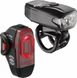 Комплект світла Lezyne KTV Drive/KTV Pro Smart Pair, (200/75 lumen), чорний Y13 4712806 002046 фото 1