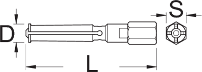 Цанга для випресовування підшипників Unior Tools 12 - 15 Arm for 689/2BI 623091-689.1/4 фото