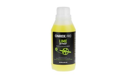 Очиститель для цепи и звезд ONRIDE PRO Lime, 350 мл 2526116102668 фото