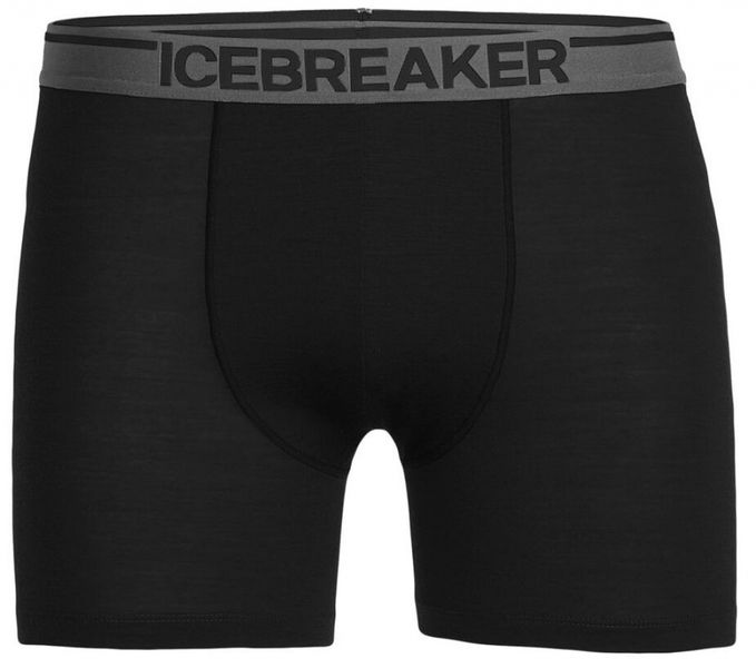 Термотруси Icebreaker Anatomica Long Boxers MEN BLACK M 103 055 010 M фото