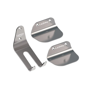 Тримач для велосипеда LEZYNE STAINLESS PEDAL HOOK Сріблястий Y16 4710582 548758 фото