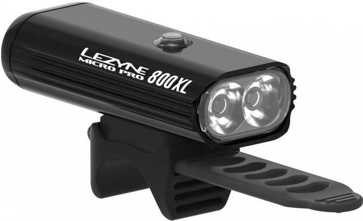 Комплект світла Lezyne Micro PRO 800XL / KTV PRO, (800/75 lumen), чорний Y13 4712806 002565 фото