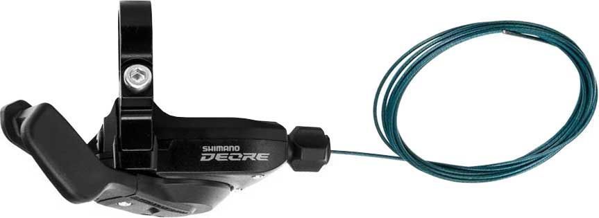 Шифтер Shimano SL-M5100-L DEORE, 2-швидк, лівий, важіль MONO, OEM ASLM5100LB фото