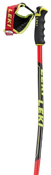 Палки горнолыжные Leki Carbon GS TR/TSPS V2 neonred-black-white 125 cm 636 6767 125 фото