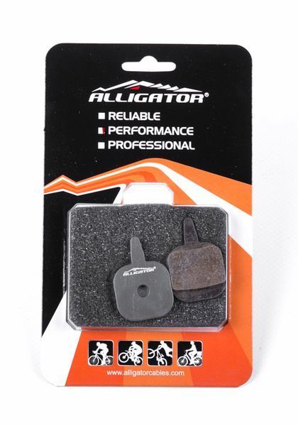 Гальмівні колодки Alligator для Tektro IO, напівметалічні HK-BP038-DIY фото