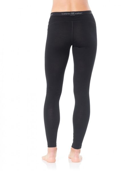 Термоштани Icebreaker 200 Oasis Leggings WMN, Black, XS 104 383 001 XS фото