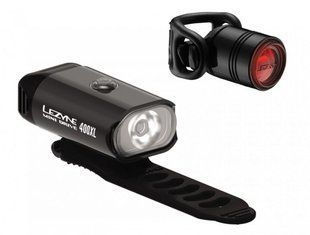 Комплект света Lezyne Mini Drive 400/Femto Drive Pair, (400/7 люмен), черный Y13 4712806 002251 фото