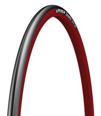 Покришка Michelin Dynamic Sport, 700x23C, чорний/червоний 3463158 фото