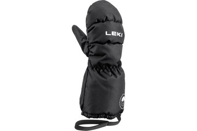 Перчатки горнолыжные LEKI Little Eskimo Mitt black 3 650 801401 030 фото