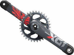 Шатуны Sram Set X01 Eagle Boost 148 DUB Direct Mount 32T X-sync 2 Chainring Lunar Oxy, 170 мм 00.6118.603.001 фото